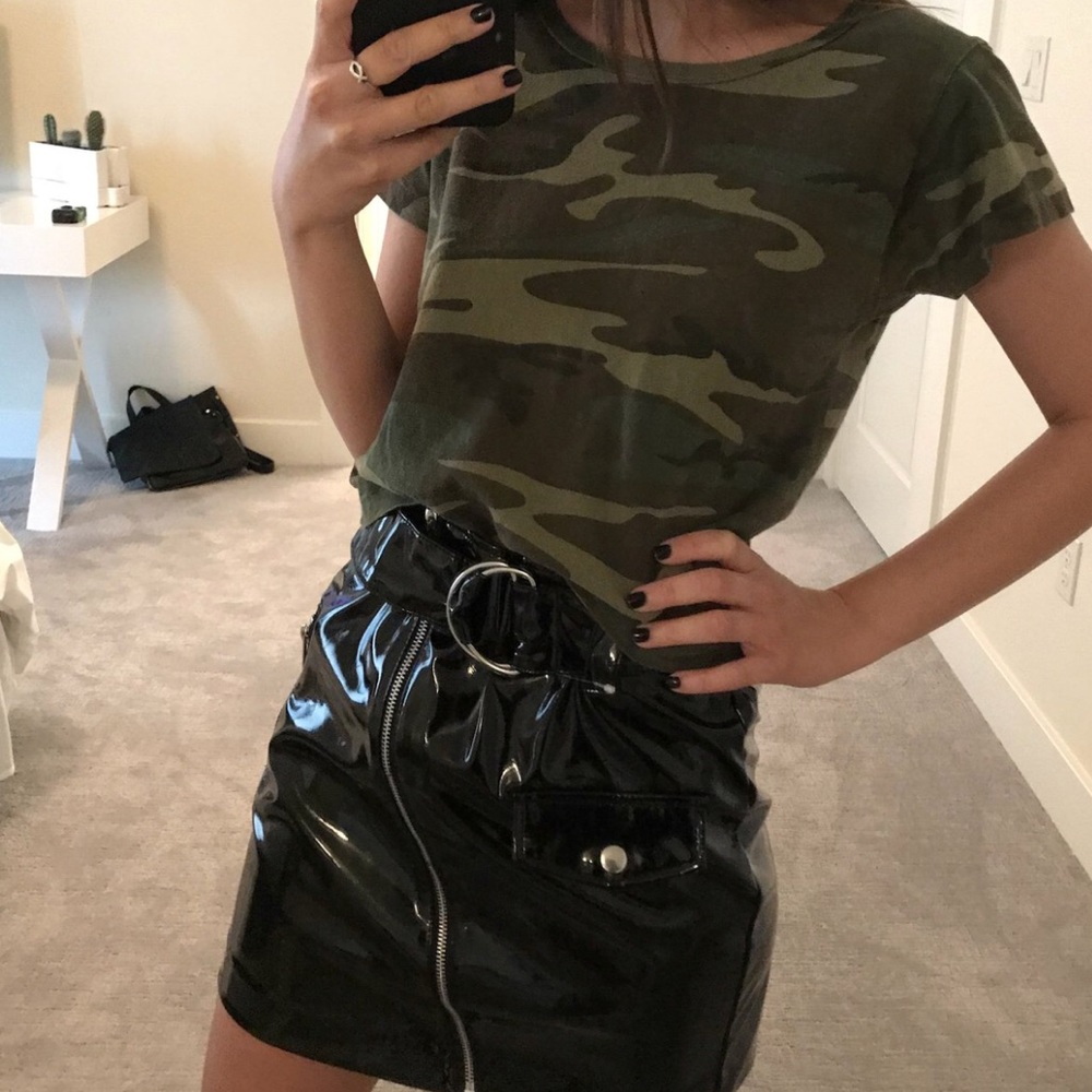 Camo top from market in LA